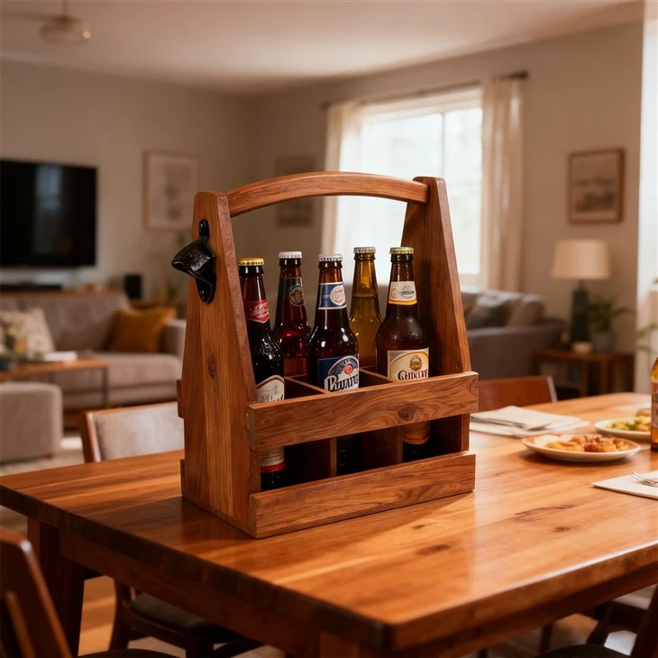 Ebony Beer Bottle Storage Basket suppliers